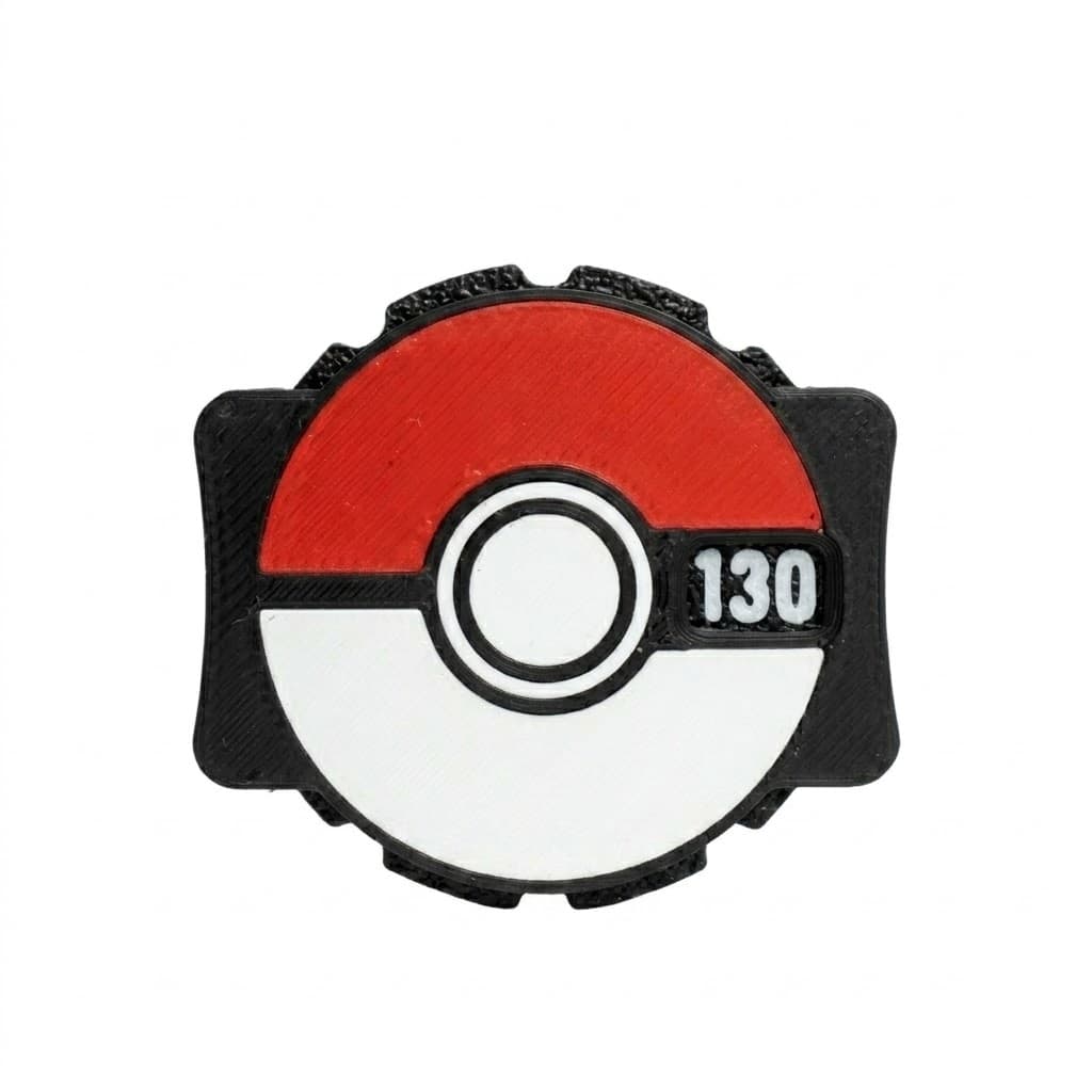 Contador de vida Pokébola — controle em estilo